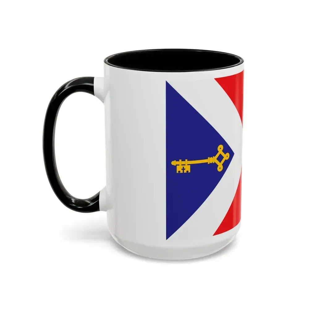 Flag of Gori Georgia - Accent Coffee Mug - Go Mug Yourself
