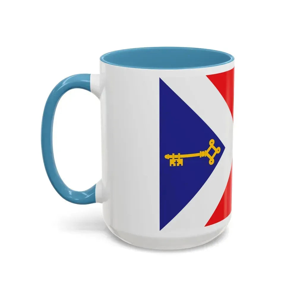 Flag of Gori Georgia - Accent Coffee Mug - Go Mug Yourself