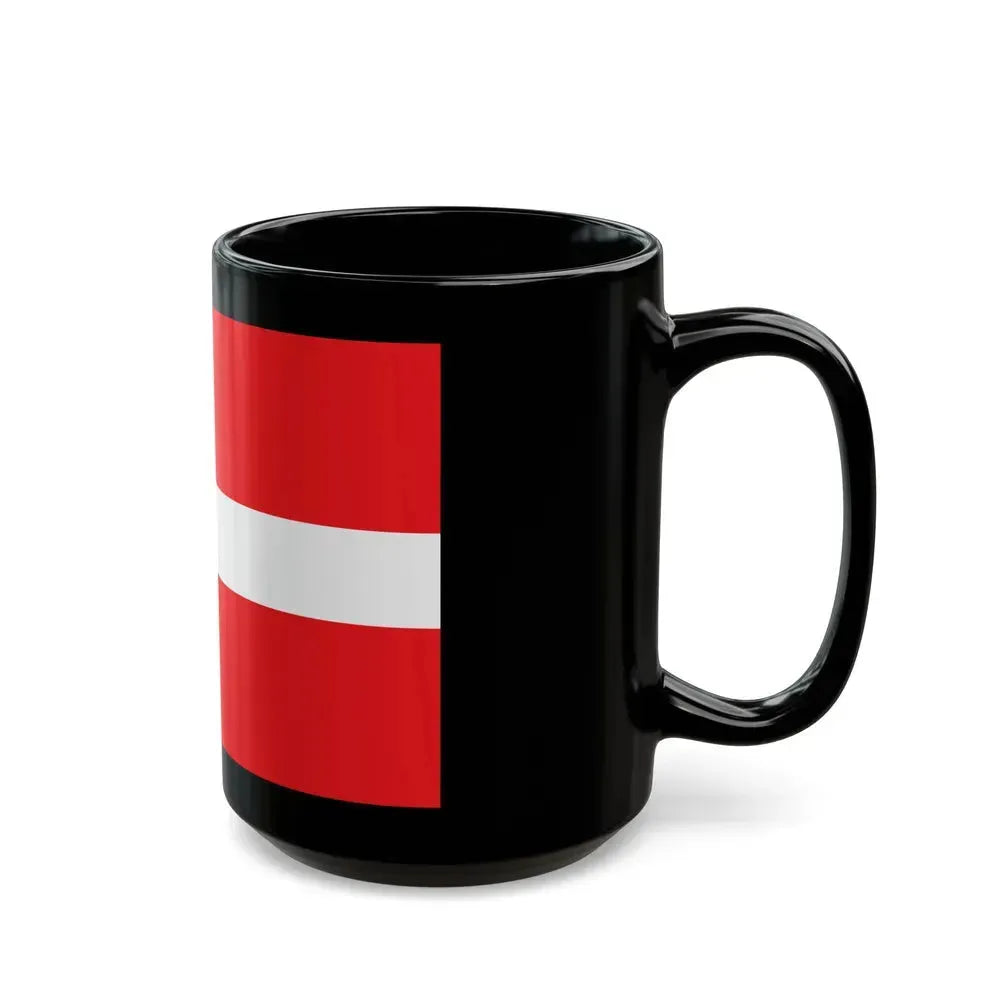 Flag of Gori Georgia - Black Coffee Mug - Go Mug Yourself