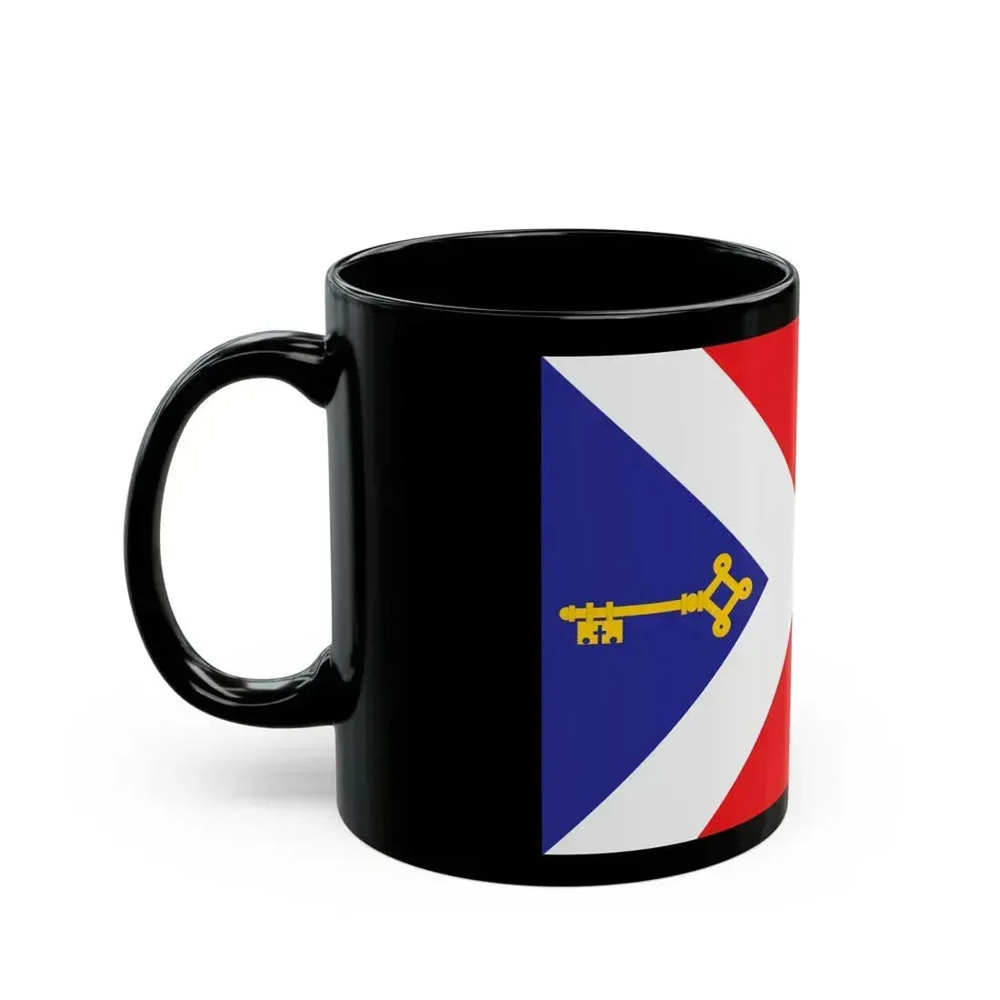 Flag of Gori Georgia - Black Coffee Mug - Go Mug Yourself