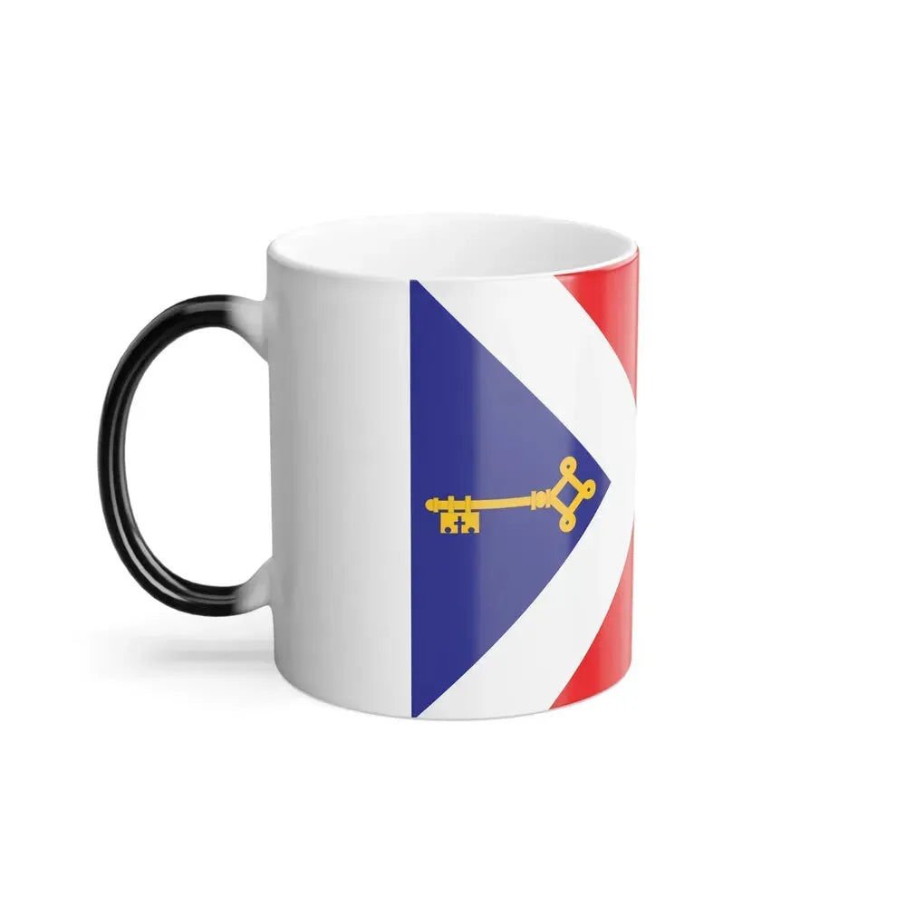Flag of Gori Georgia - Color Changing Coffee Mug - Go Mug Yourself