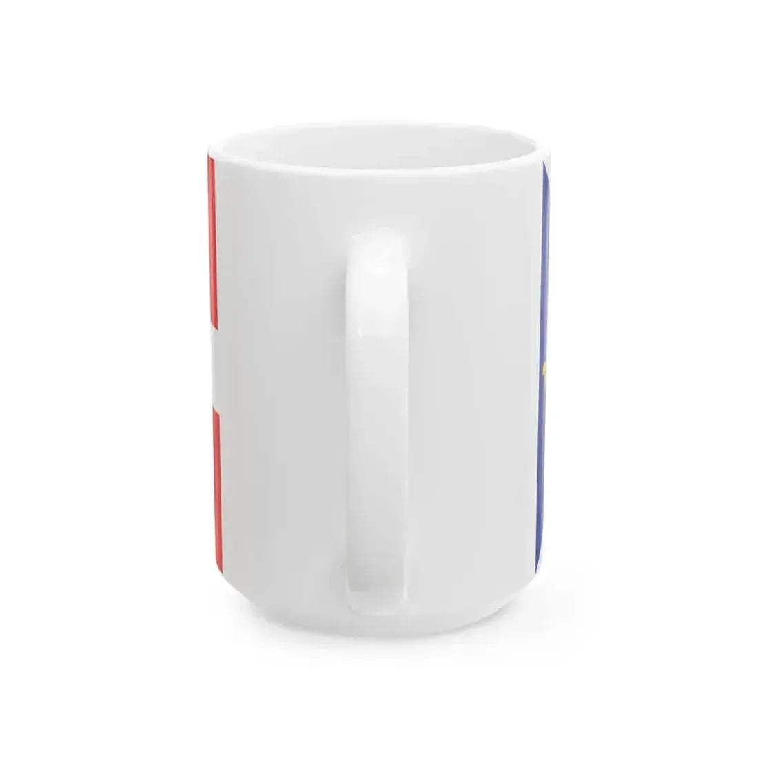 Flag of Gori Georgia (Georgia) White Coffee Mug - Go Mug Yourself