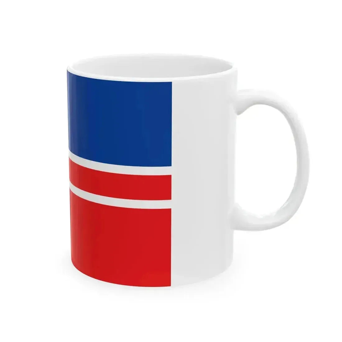 Flag of Gori Municipality (Georgia) White Coffee Mug - Go Mug Yourself