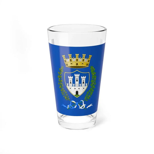 Flag of Gorizia (Italy) Pint Glass 16oz 16oz - Go Mug Yourself