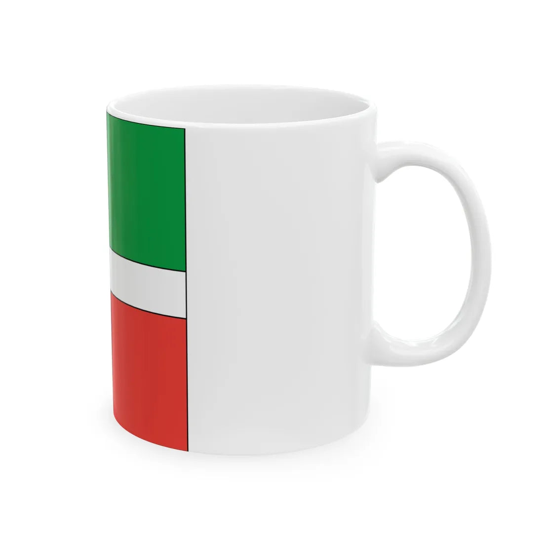 Flag of Gorohiv (Ukraine) White Coffee Mug - Go Mug Yourself