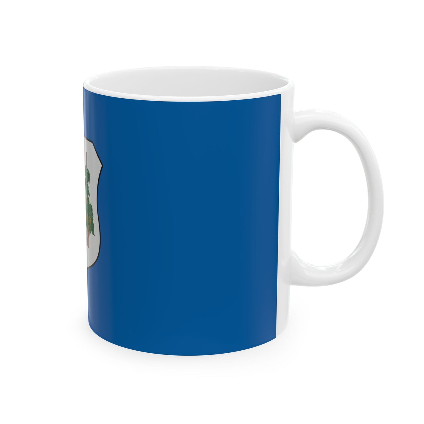 Flag of Gosfa (Hungary) White Coffee Mug-Go Mug Yourself