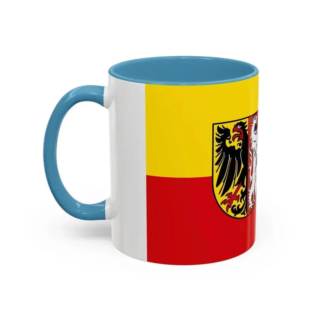 Flag of Goslar Germany - Accent Coffee Mug - Go Mug Yourself