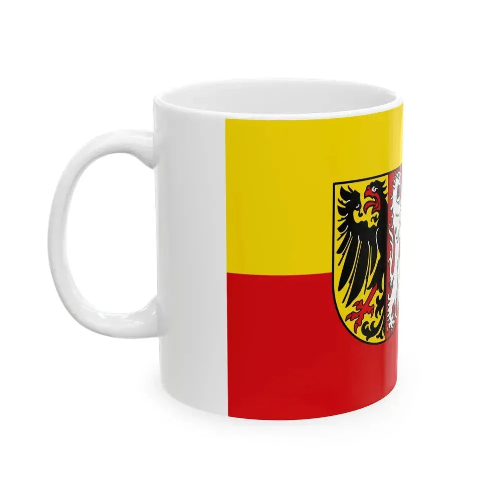 Flag of Goslar Germany - White Coffee Mug - Go Mug Yourself
