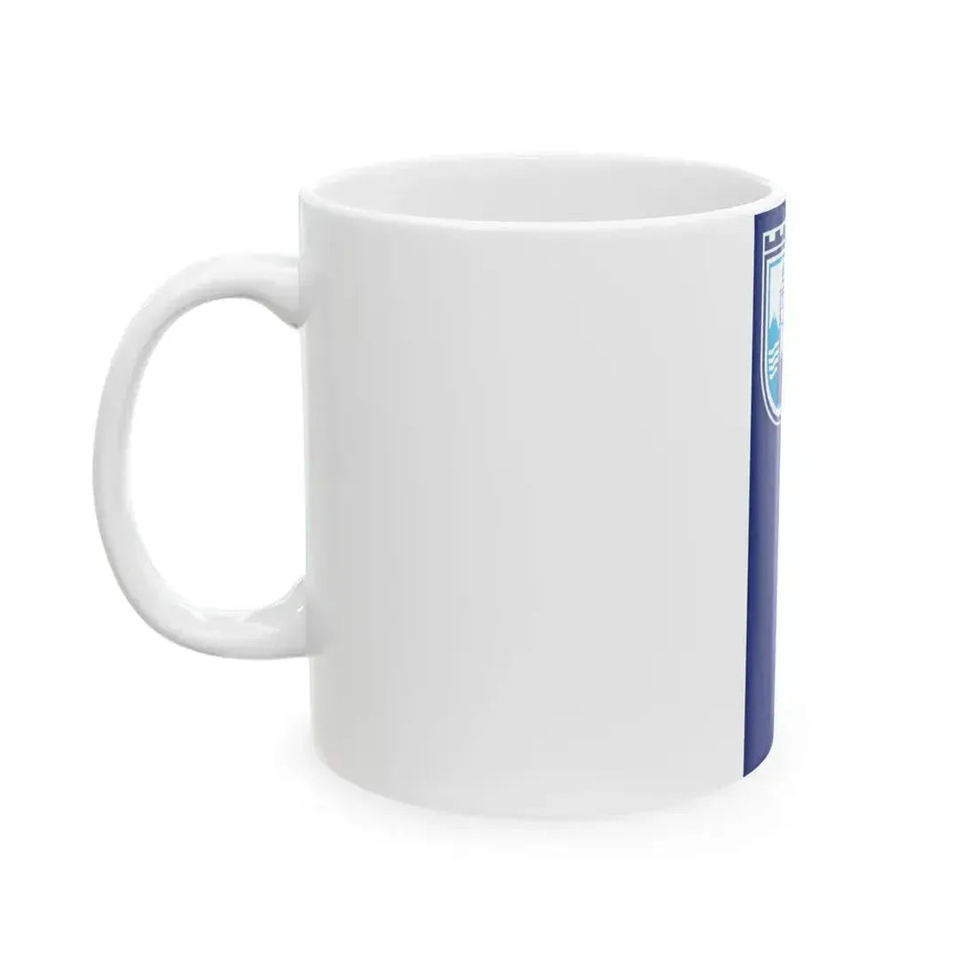 Flag of Gostivar Municipality North Macedonia (North Macedonia) White Coffee Mug - Go Mug Yourself