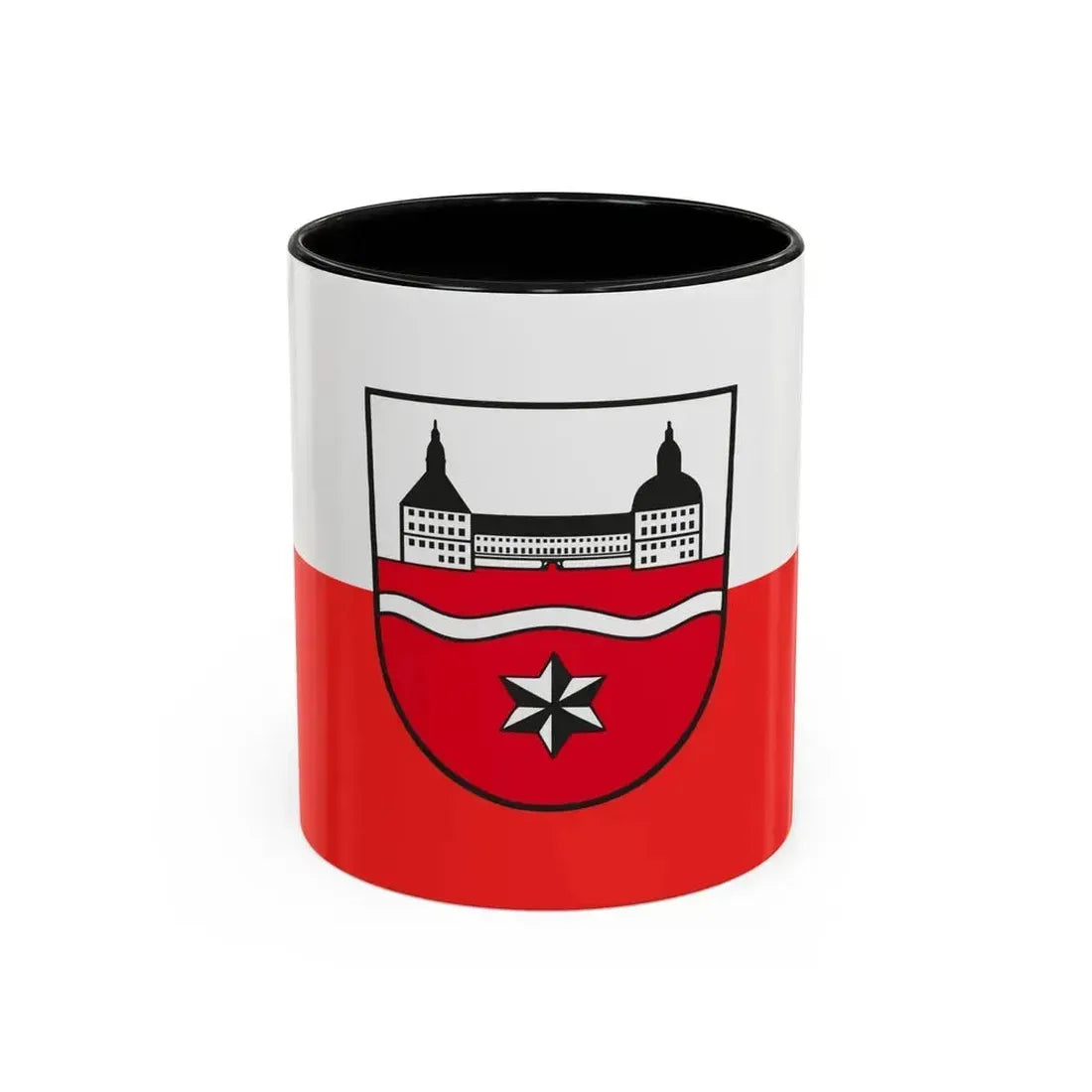 Flag of Gotha Germany - Accent Coffee Mug 11oz Black - Go Mug Yourself