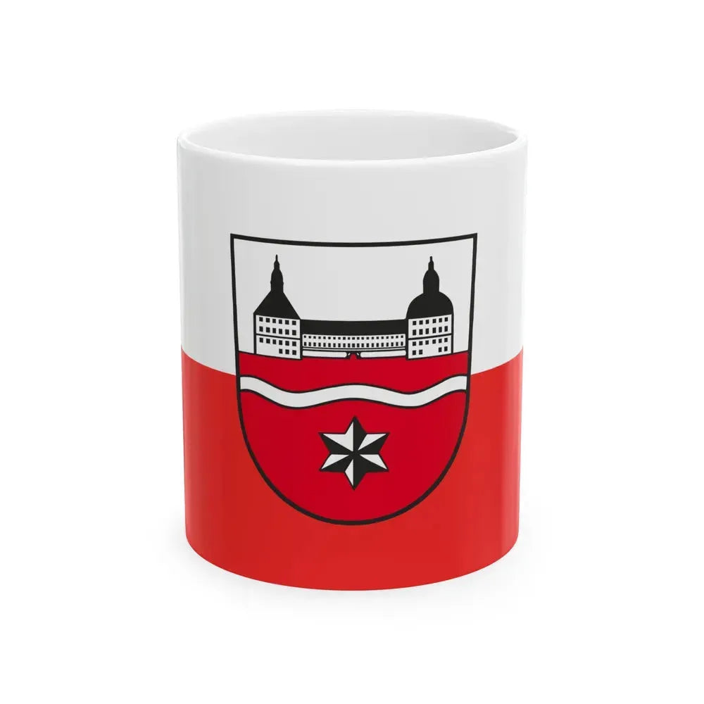 Flag of Gotha Germany - White Coffee Mug 11oz - Go Mug Yourself