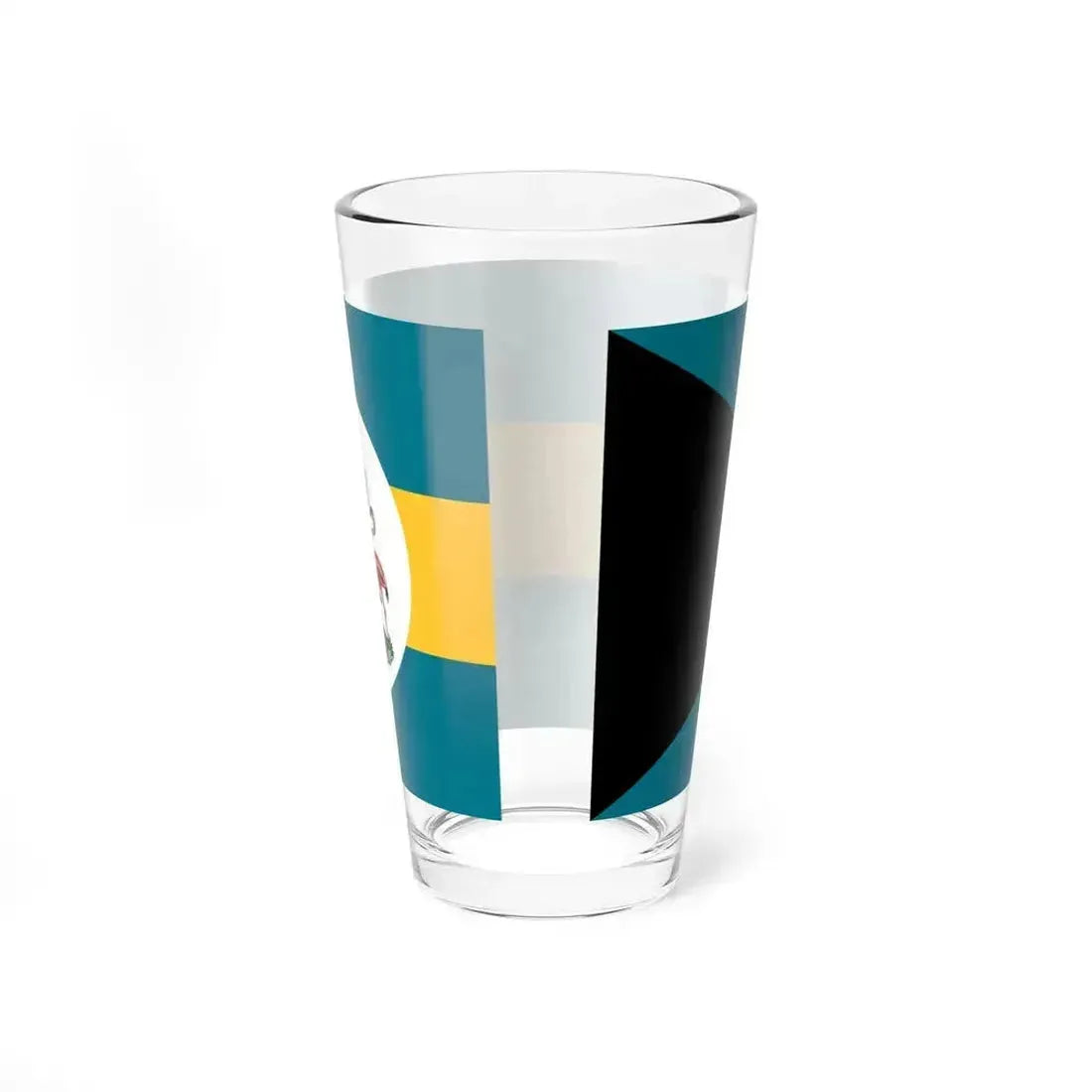 Flag of government ministers of the Bahamas (Bahamas) Pint Glass 16oz - Go Mug Yourself