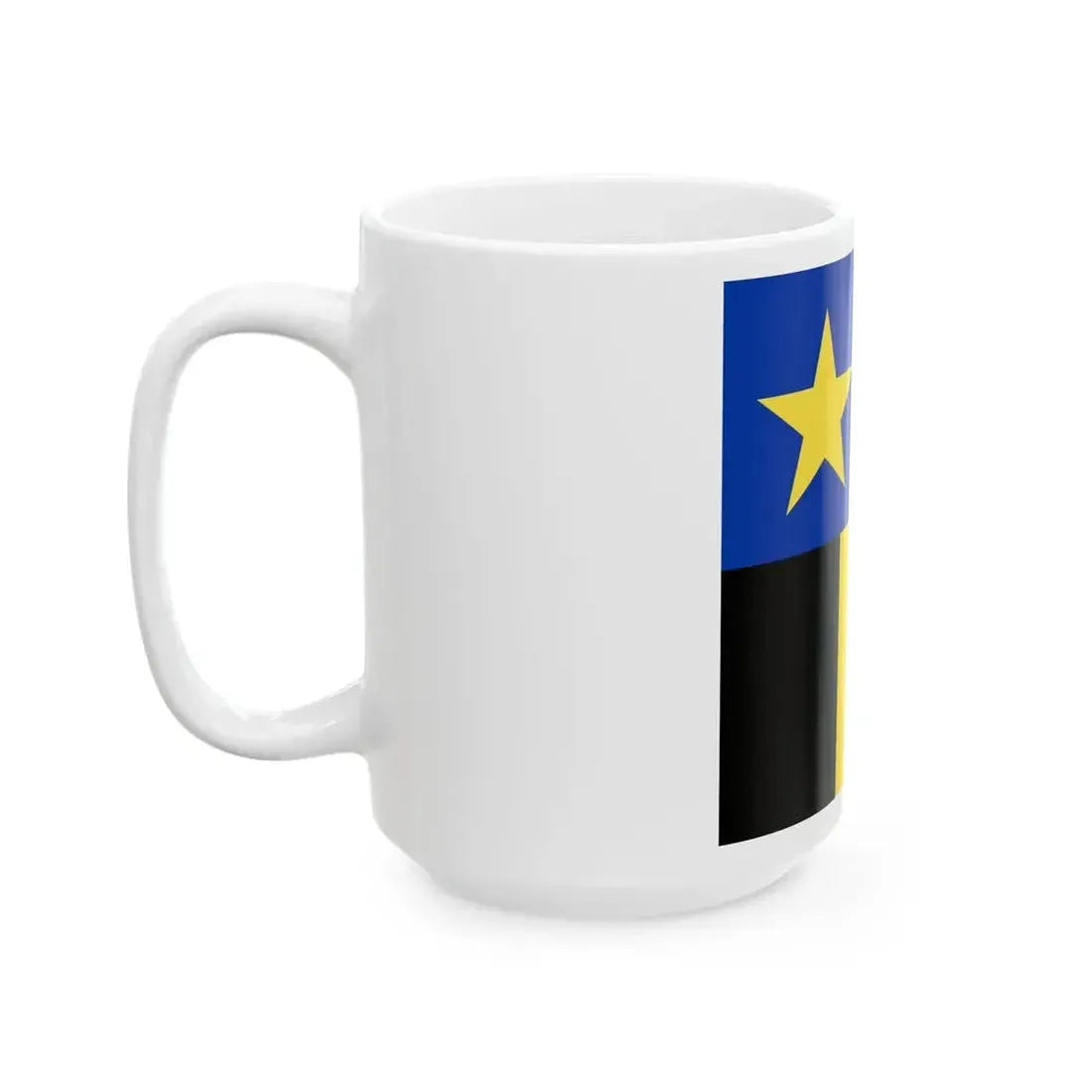 Flag of Governor-General of Belgian Congo (Belgium) White Coffee Mug - Go Mug Yourself