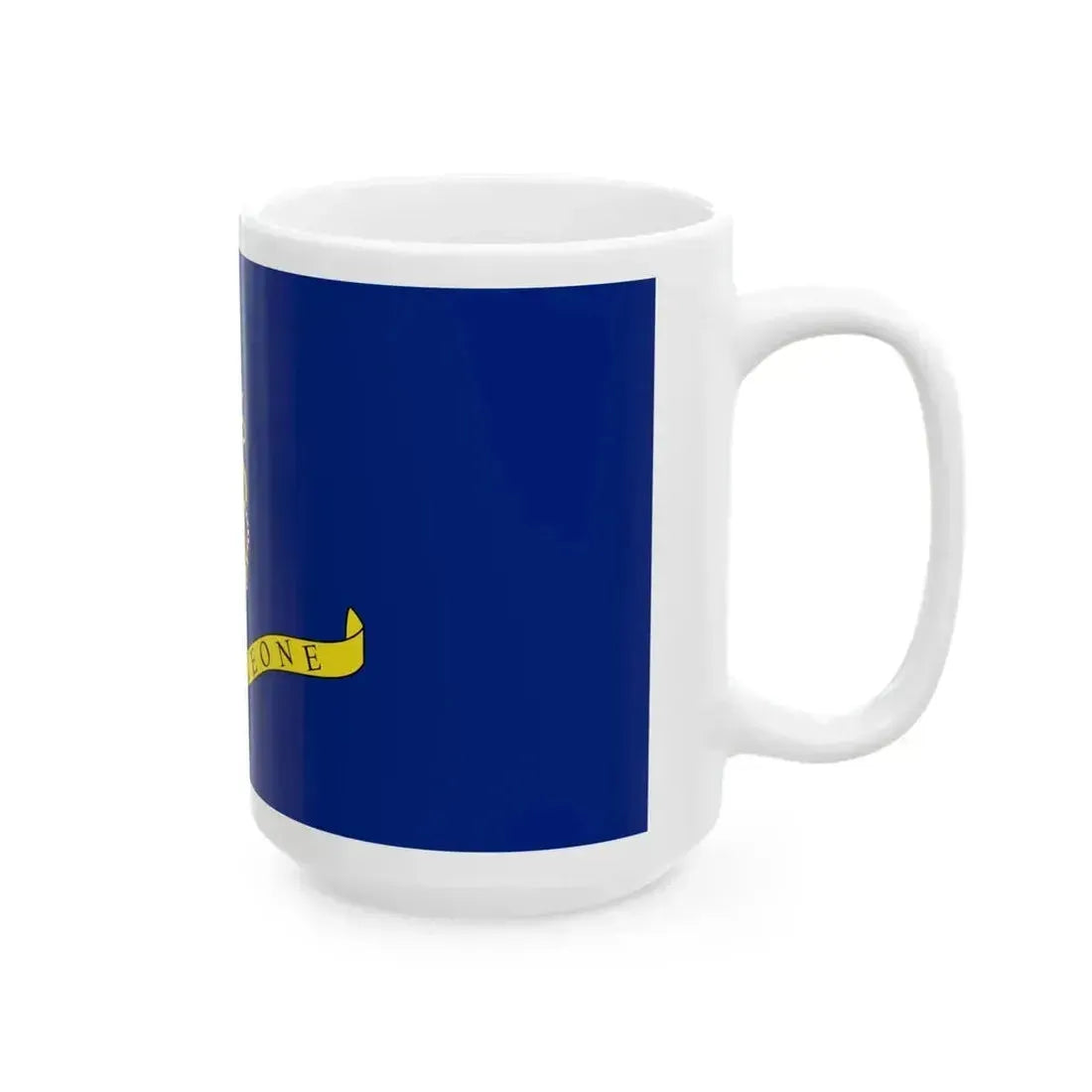 Flag of Governor-General of Sierra Leone (Sierra Leone) White Coffee Mug - Go Mug Yourself