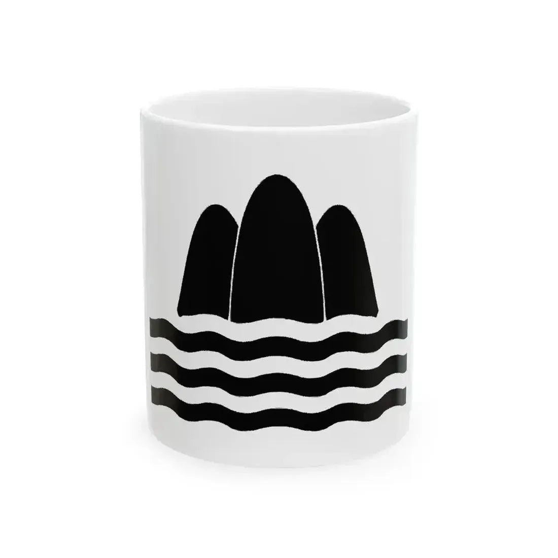 Flag Of Gozo Icon (Malta) White Coffee Mug 11oz - Go Mug Yourself