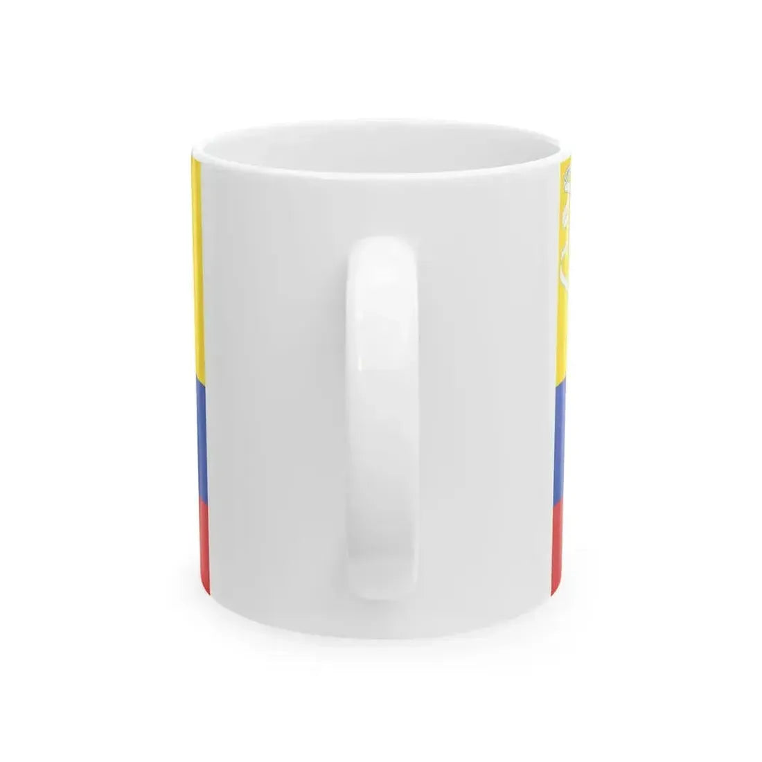 Flag of Gran Colombia 1820-1821 (Colombia) White Coffee Mug - Go Mug Yourself