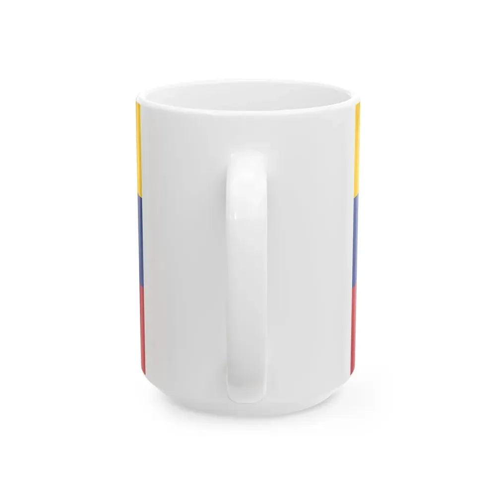 Flag of Gran Colombia (Colombia) White Coffee Mug - Go Mug Yourself