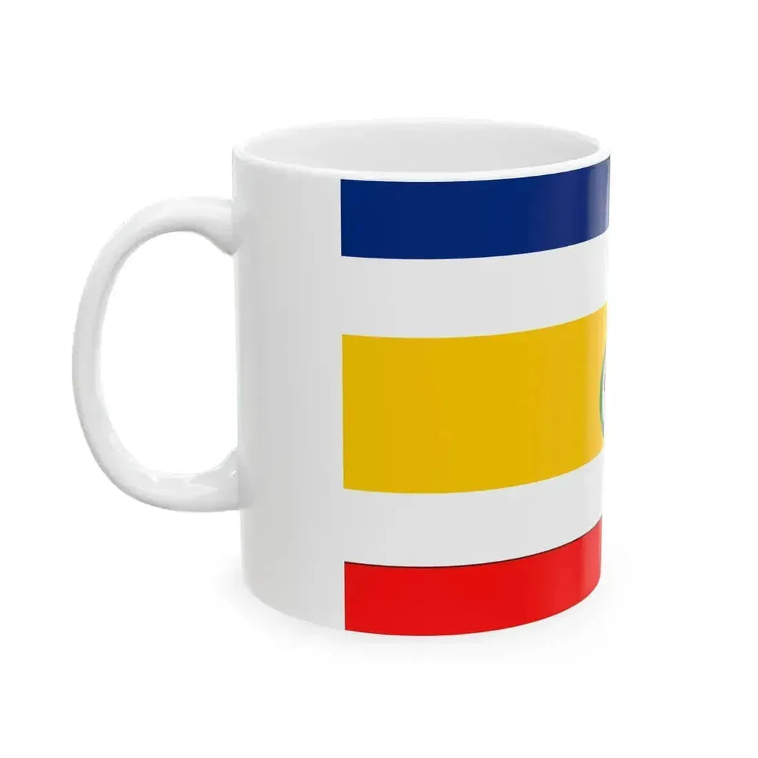 Flag of Granada Nicaragua (Nicaragua) White Coffee Mug - Go Mug Yourself