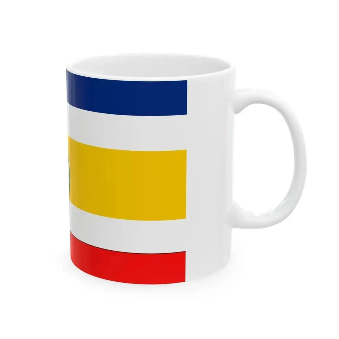 Flag of Granada Nicaragua (Nicaragua) White Coffee Mug - Go Mug Yourself