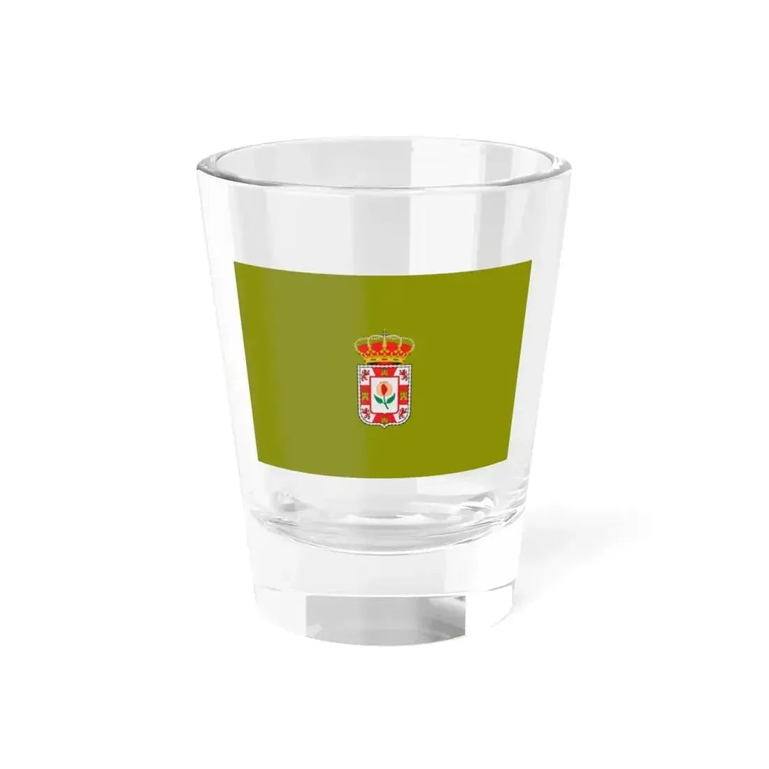 Flag of Granada Spain - Shot Glass 1.5oz 1.5oz - Go Mug Yourself