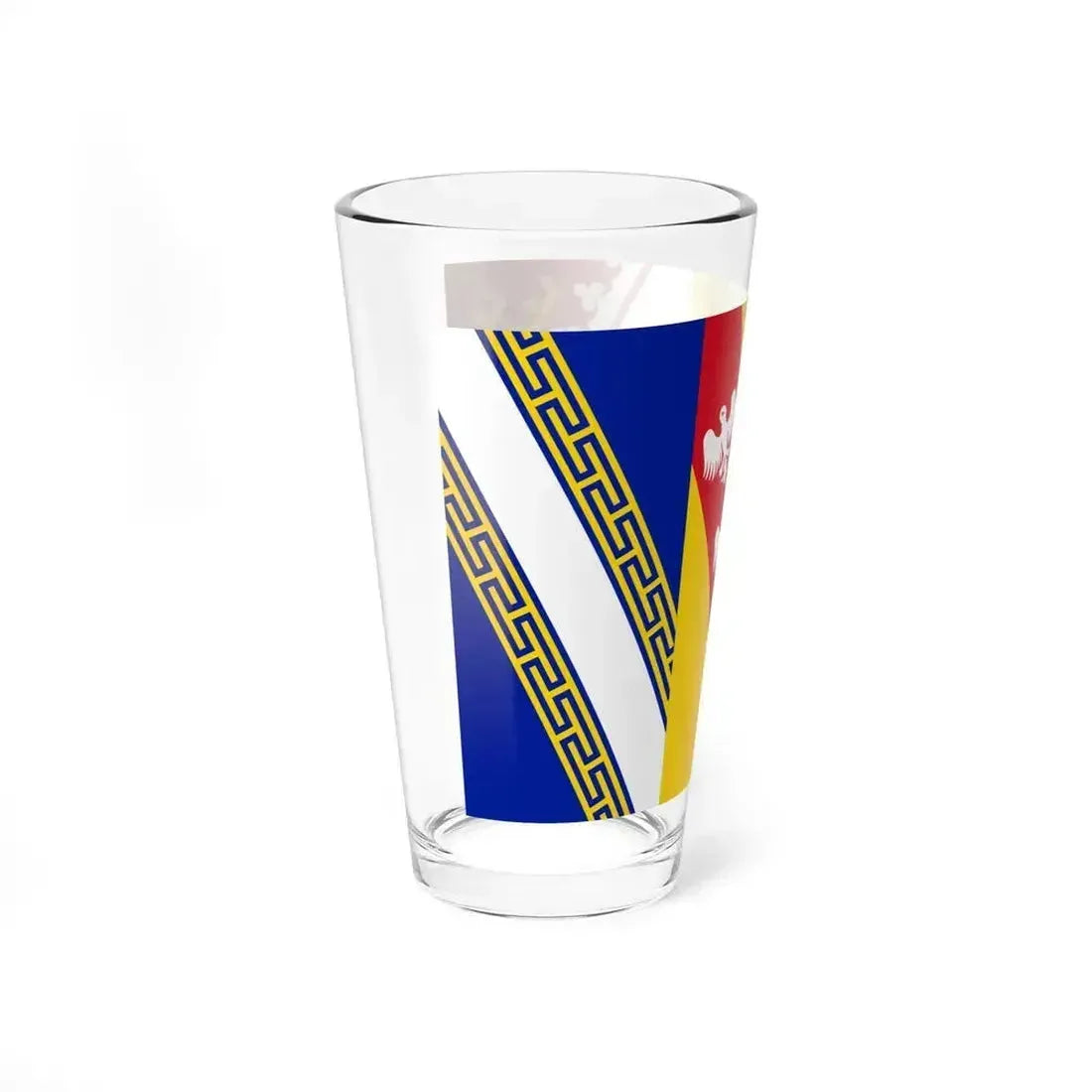 Flag of Grand Est France 2 - Pint Glass 16oz - Go Mug Yourself