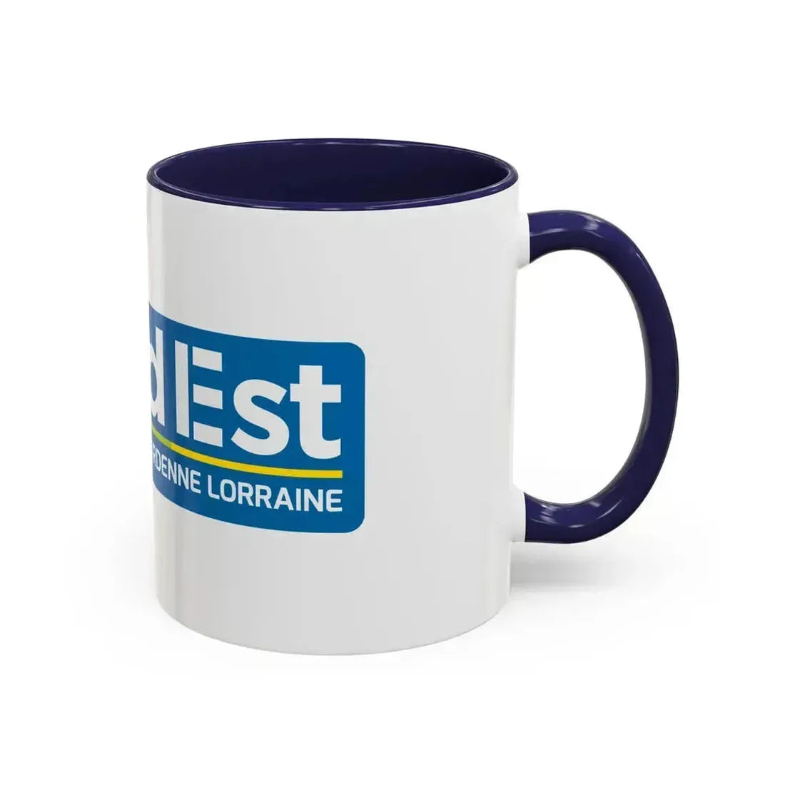 Flag of Grand Est France - Accent Coffee Mug - Go Mug Yourself
