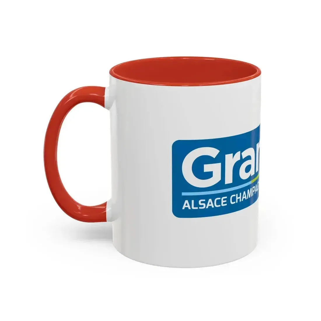 Flag of Grand Est France - Accent Coffee Mug - Go Mug Yourself