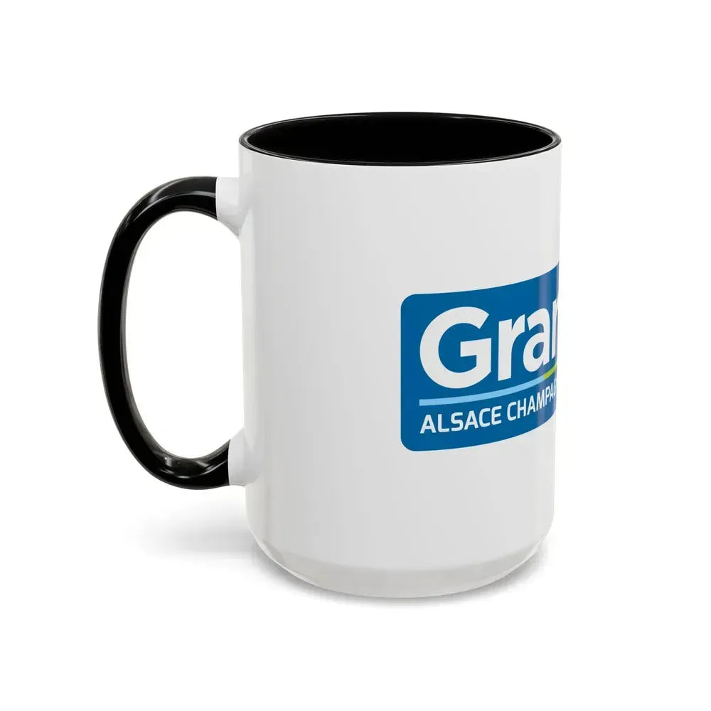 Flag of Grand Est France - Accent Coffee Mug - Go Mug Yourself
