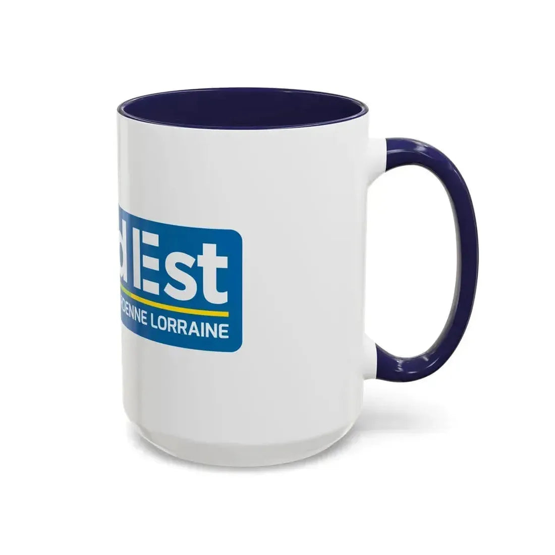 Flag of Grand Est France - Accent Coffee Mug - Go Mug Yourself