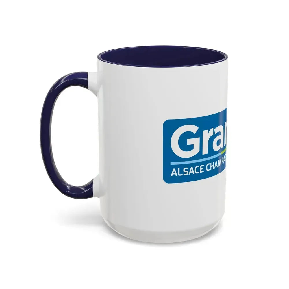 Flag of Grand Est France - Accent Coffee Mug - Go Mug Yourself