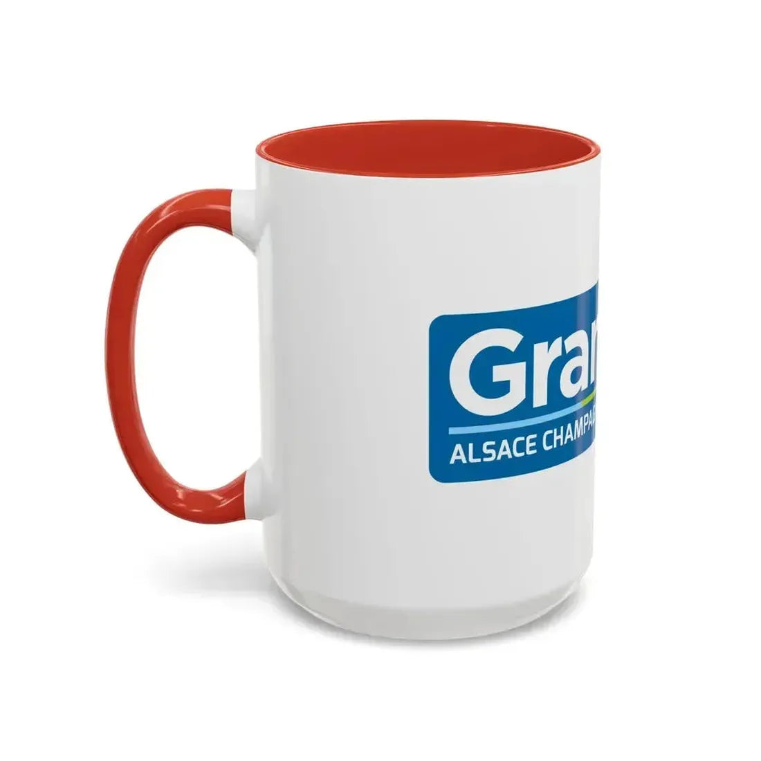 Flag of Grand Est France - Accent Coffee Mug - Go Mug Yourself