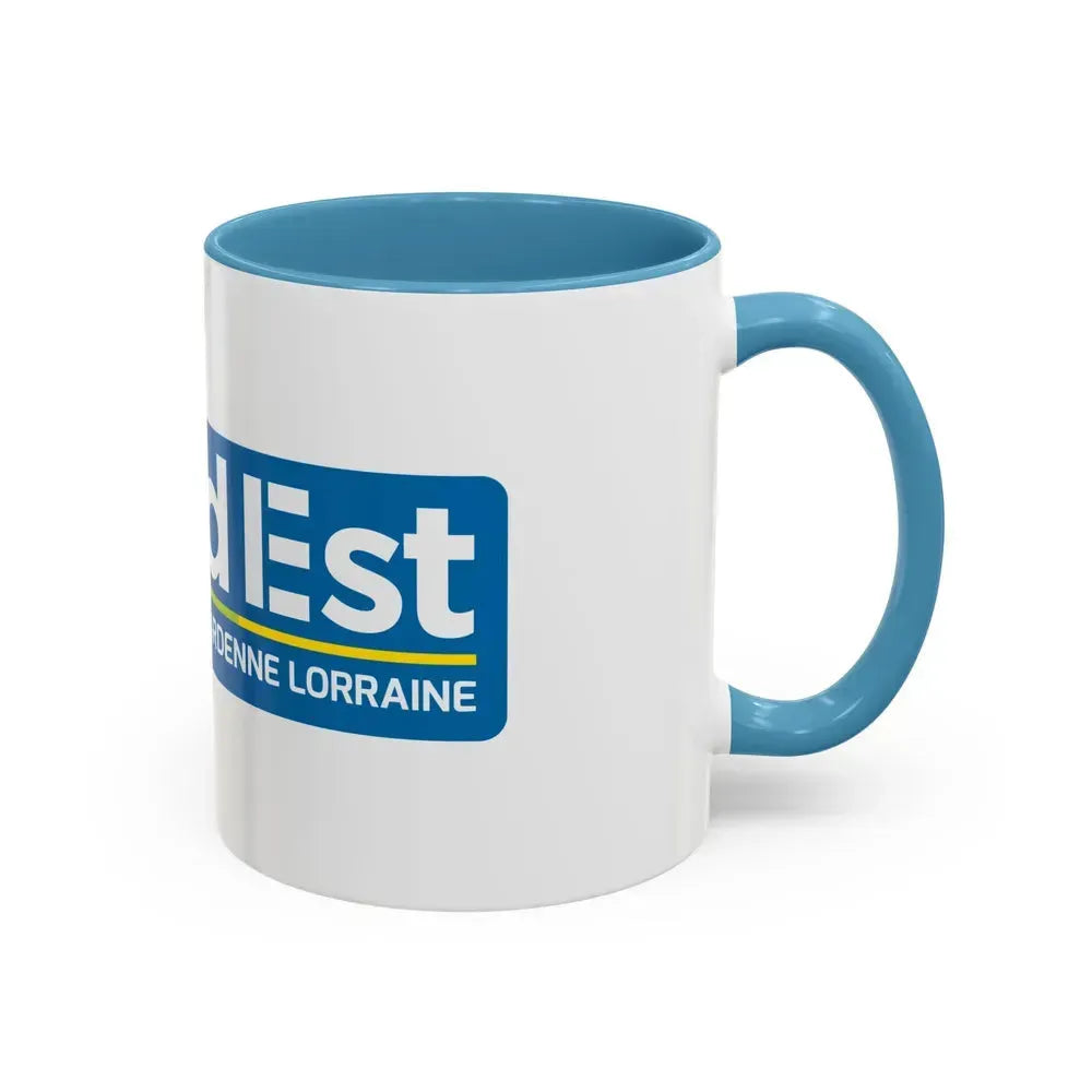 Flag of Grand Est France - Accent Coffee Mug - Go Mug Yourself