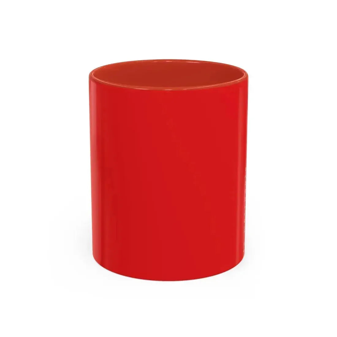 Flag of Grand Lyon France - Accent Coffee Mug 11oz Red - Go Mug Yourself