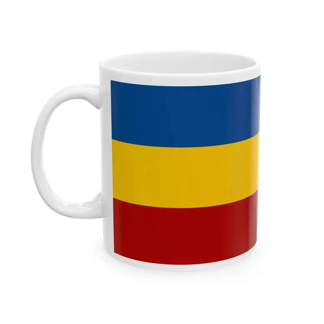 Flag of Grand National Assembly from Alba Iulia 1 (Oman) White Coffee Mug - Go Mug Yourself