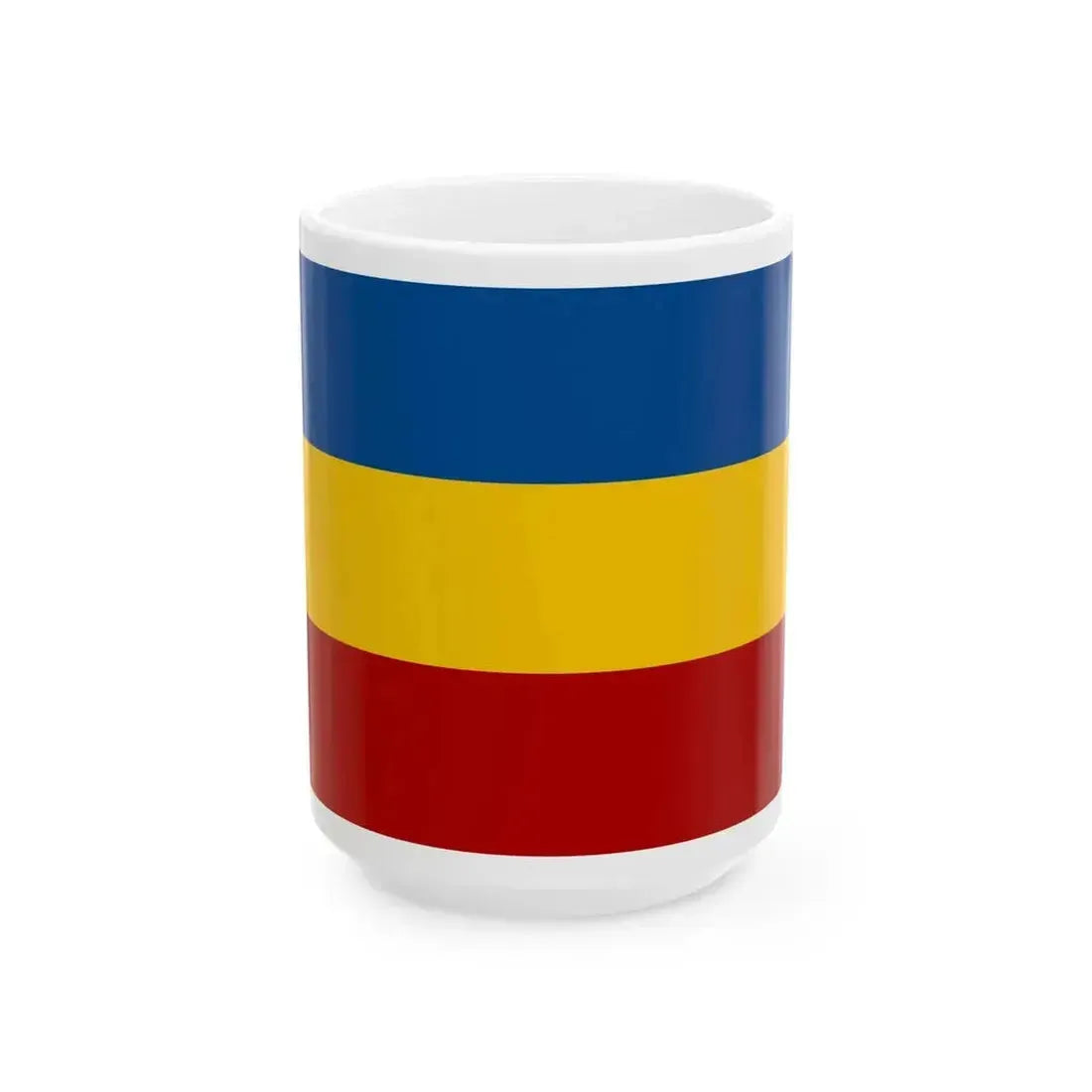 Flag of Grand National Assembly from Alba Iulia 3 (Oman) White Coffee Mug 15oz - Go Mug Yourself