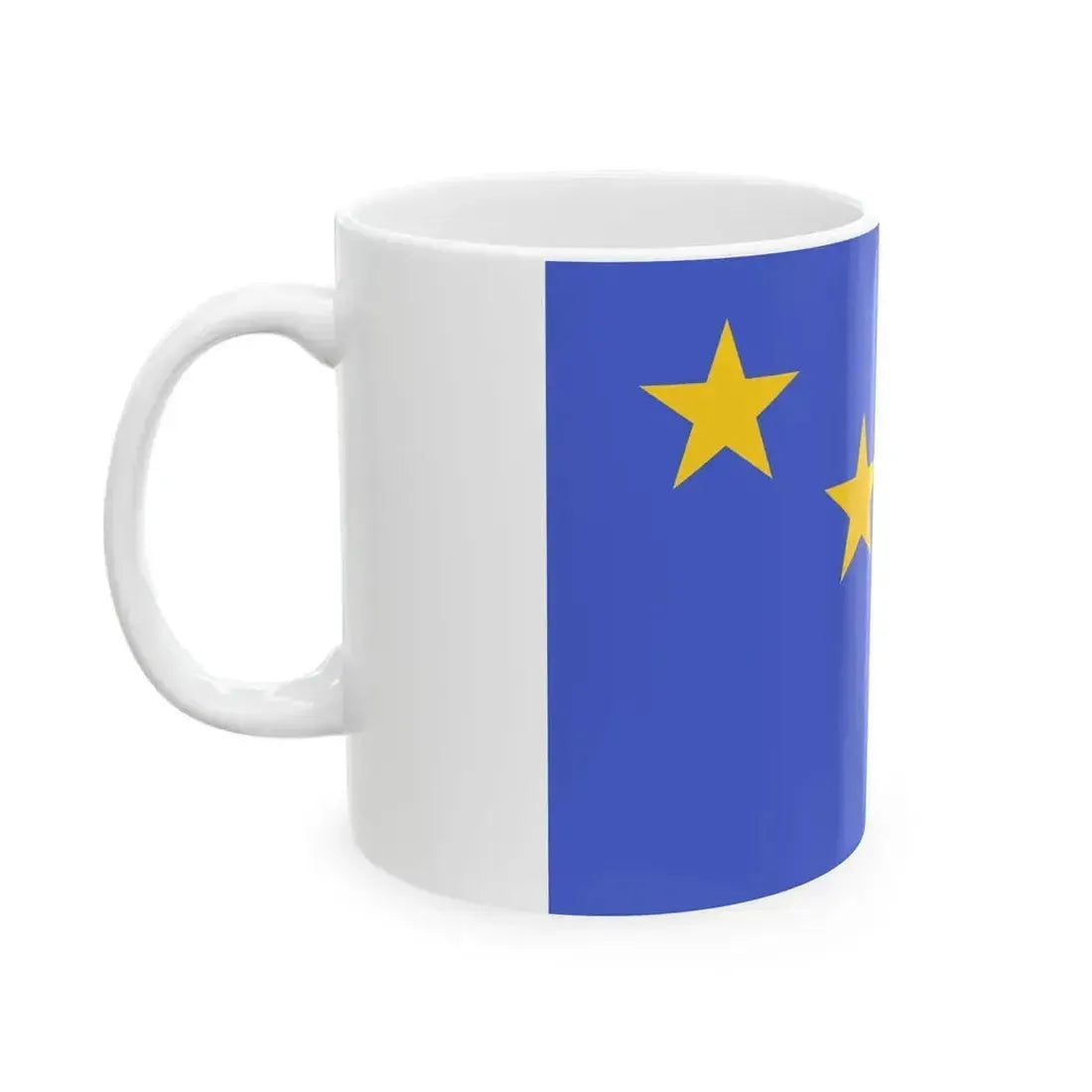 Flag of great admiral of the Regia Marina (Italy) White Coffee Mug - Go Mug Yourself