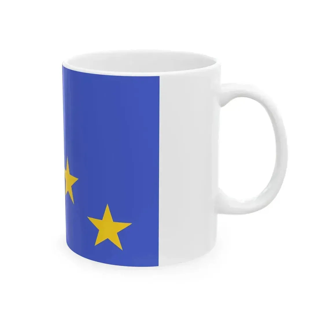 Flag of great admiral of the Regia Marina (Italy) White Coffee Mug - Go Mug Yourself