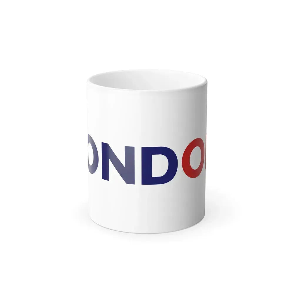 Flag of Greater London UK - Color Changing Coffee Mug 11oz - Go Mug Yourself