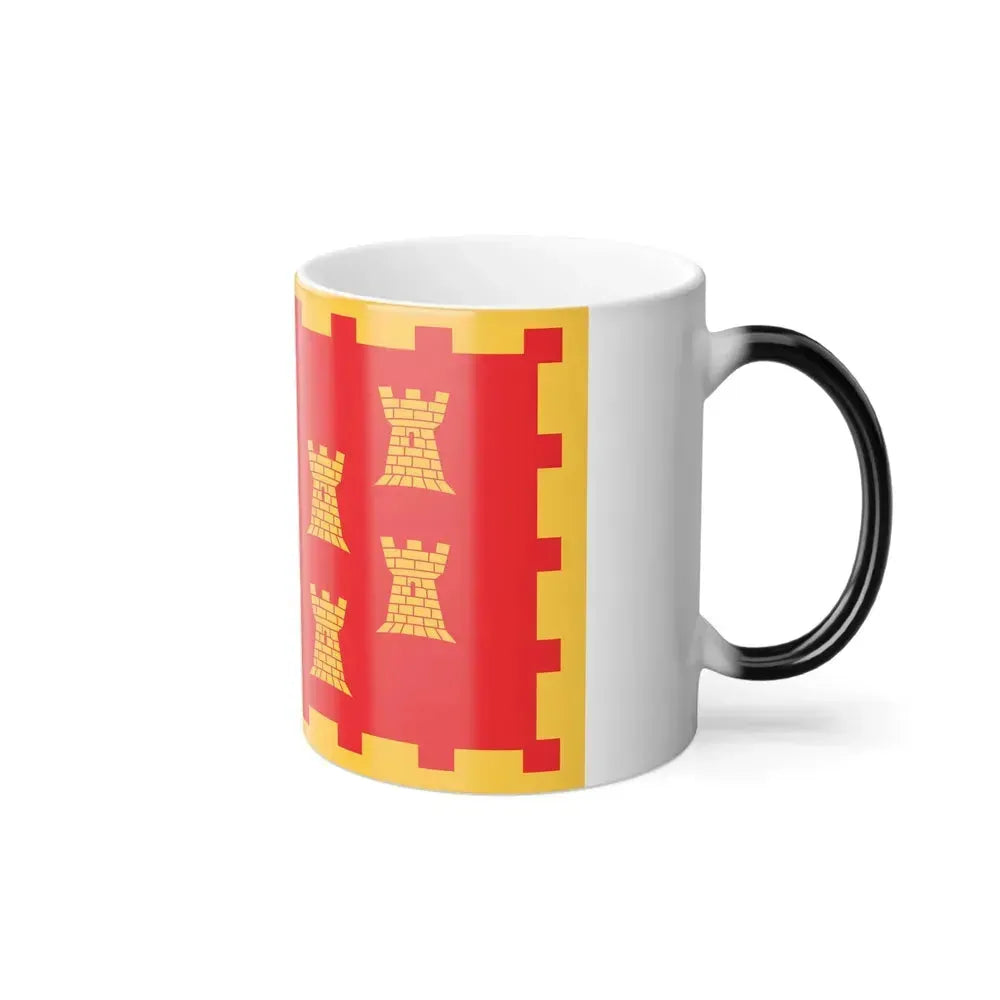 Flag of Greater Manchester UK - Color Changing Coffee Mug - Go Mug Yourself