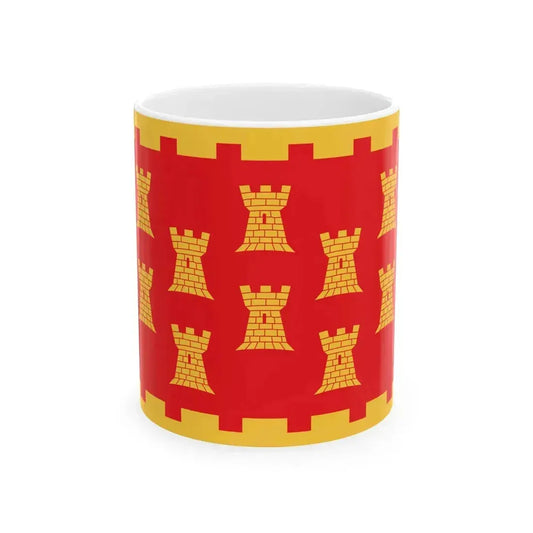 Flag of Greater Manchester UK - White Coffee Mug 11oz - Go Mug Yourself