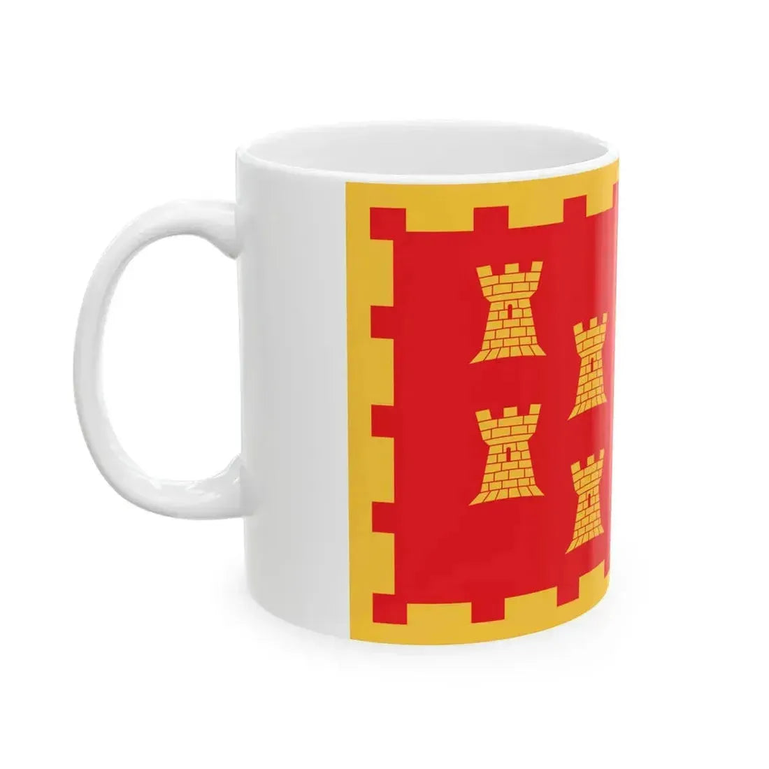 Flag of Greater Manchester UK - White Coffee Mug - Go Mug Yourself