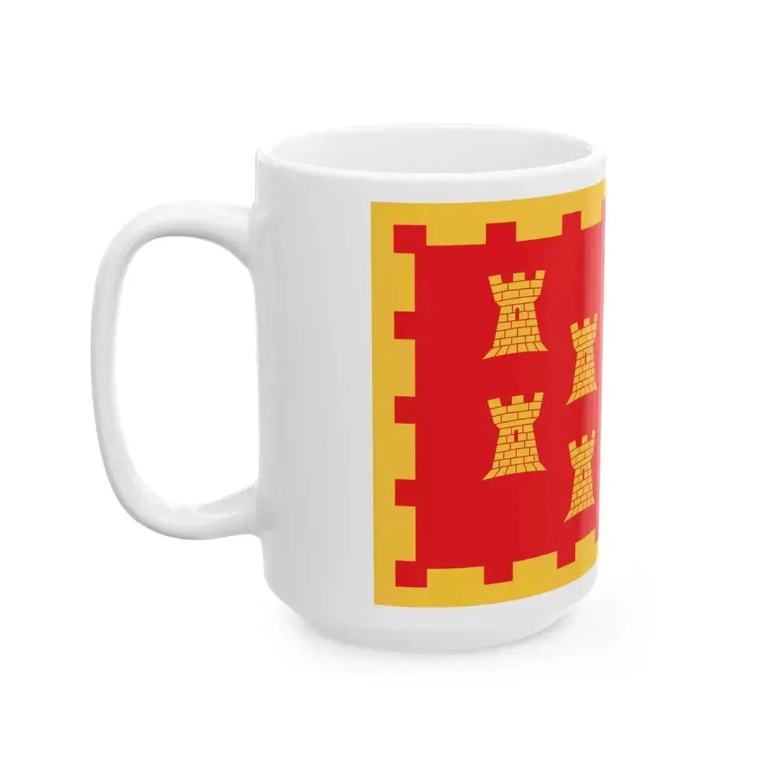 Flag of Greater Manchester UK - White Coffee Mug - Go Mug Yourself