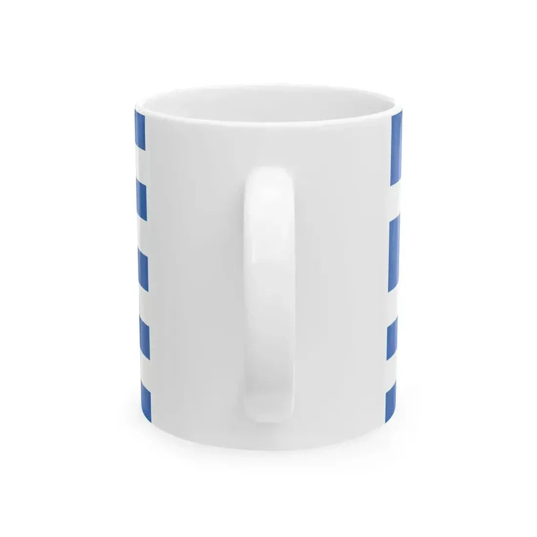 Flag of Greece 7-12 (Greece) White Coffee Mug - Go Mug Yourself