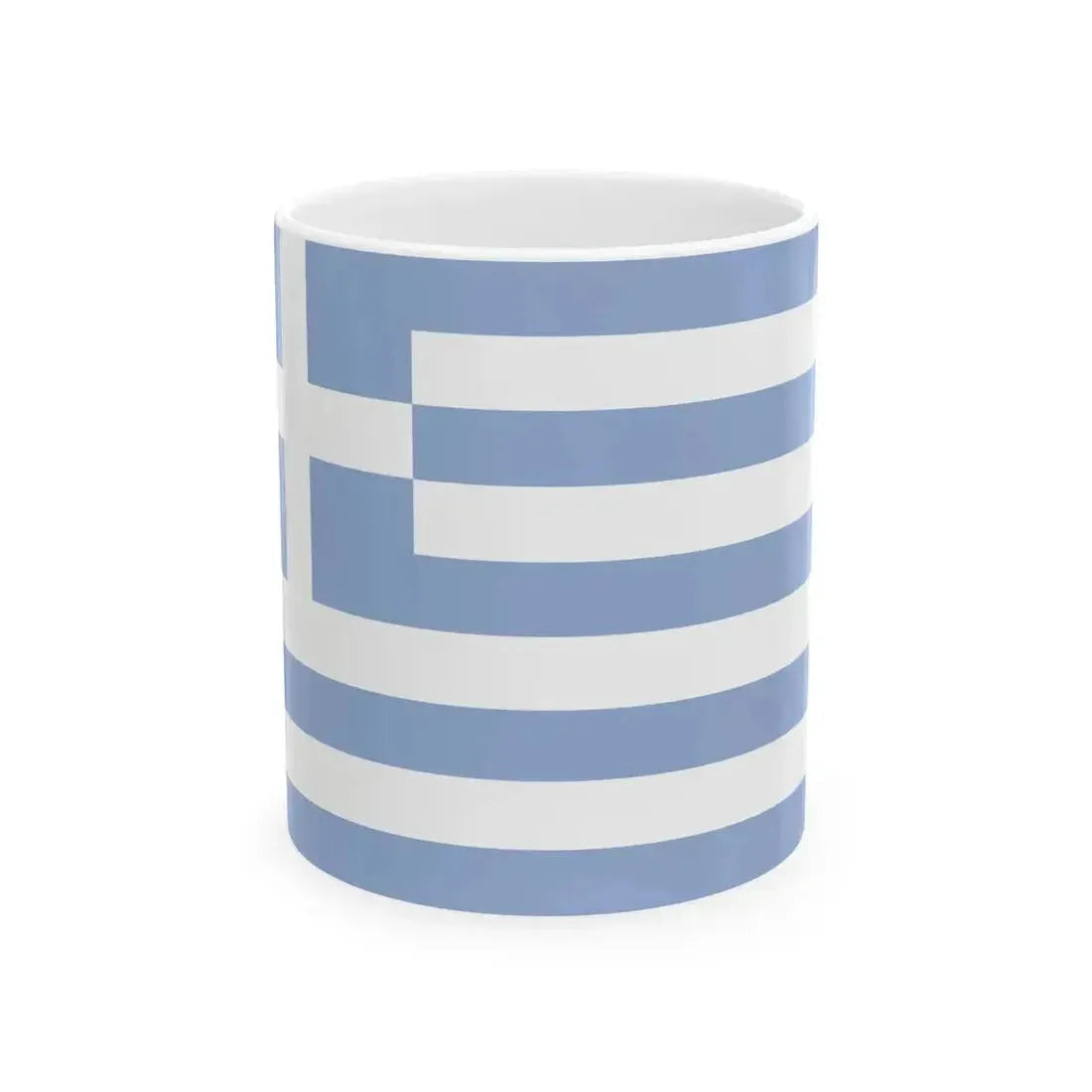 Flag of Greece WFB 2004 (Greece) White Coffee Mug 11oz - Go Mug Yourself