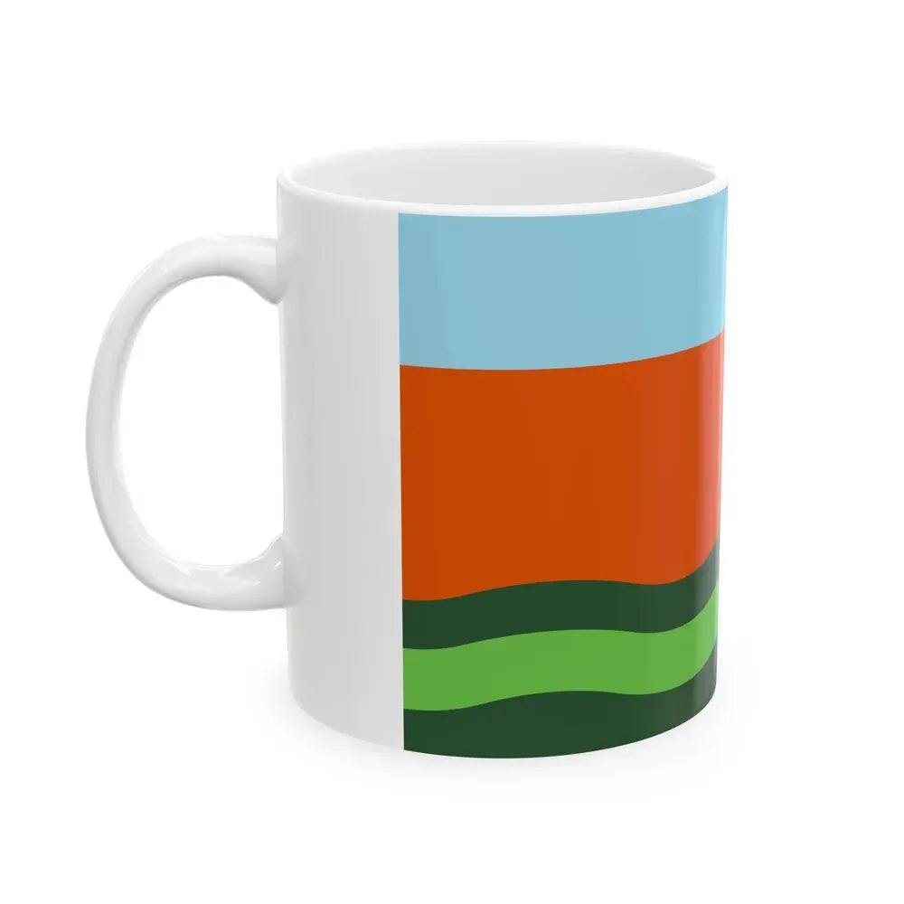 Flag of Green River Utah (United States) White Coffee Mug - Go Mug Yourself