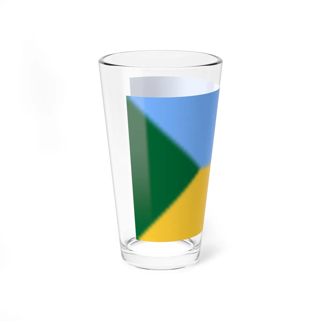 Flag of Green Ukraine (Ukraine) Pint Glass 16oz - Go Mug Yourself