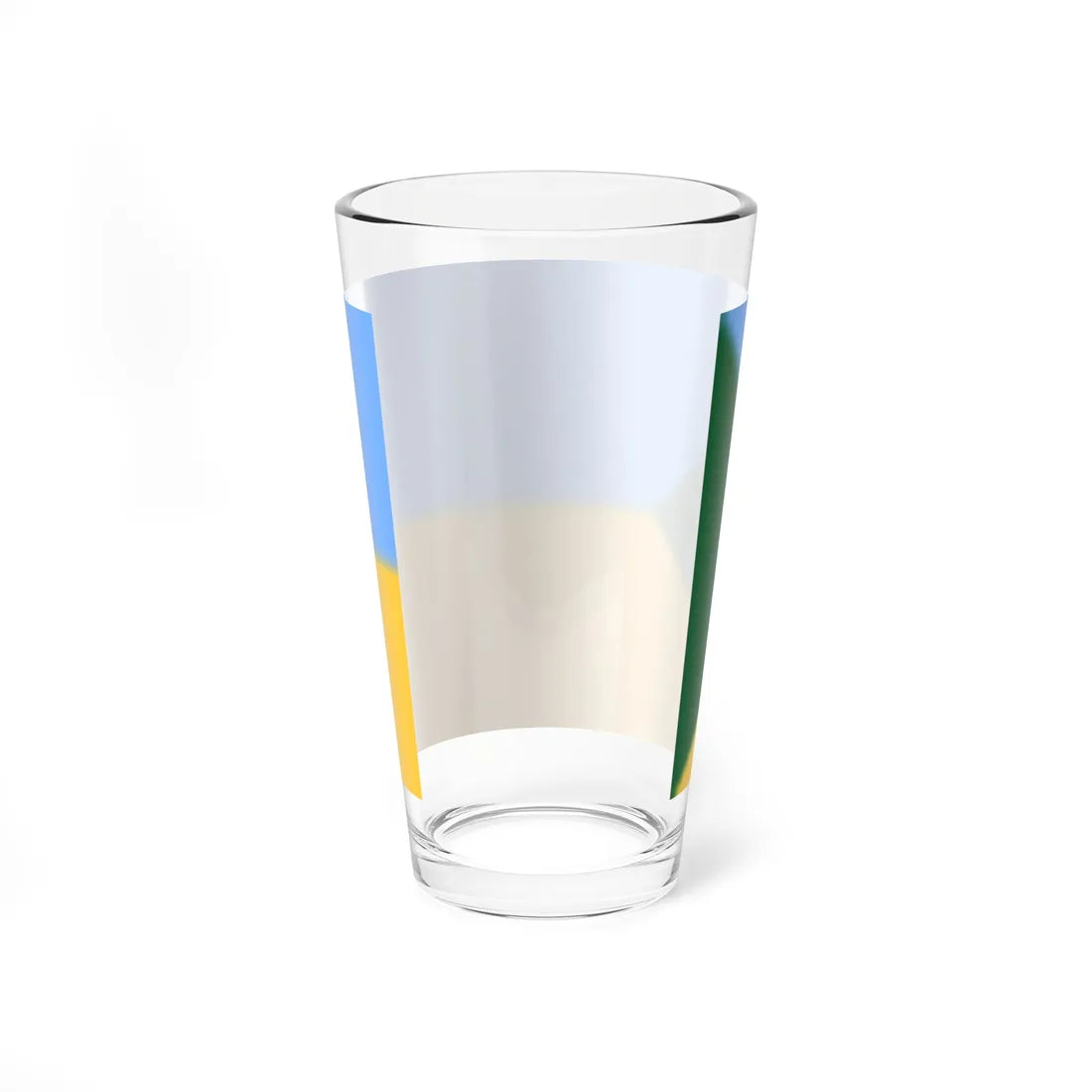Flag of Green Ukraine (Ukraine) Pint Glass 16oz - Go Mug Yourself