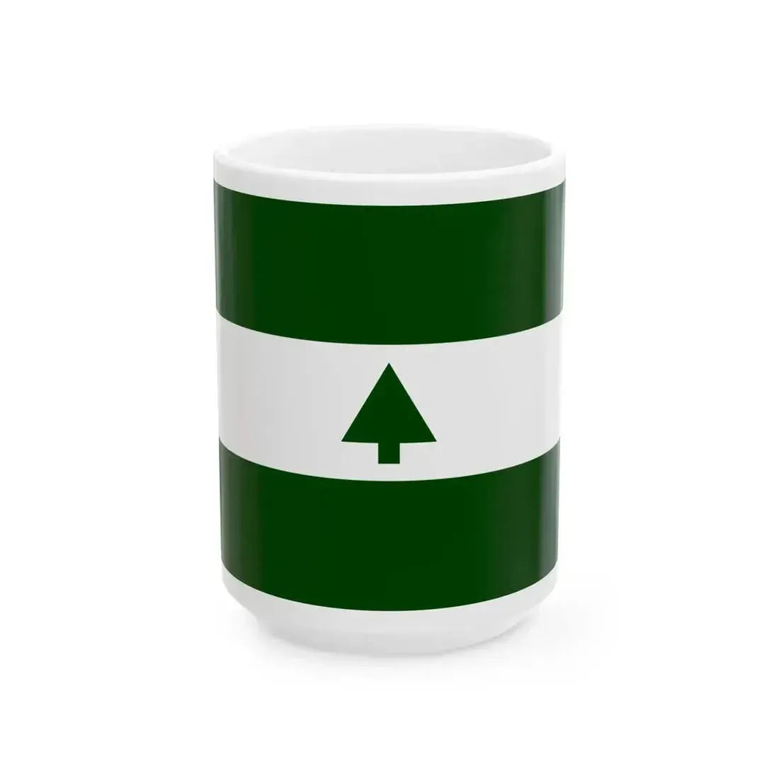 Flag of Greenbelt Maryland (United States) White Coffee Mug 15oz - Go Mug Yourself
