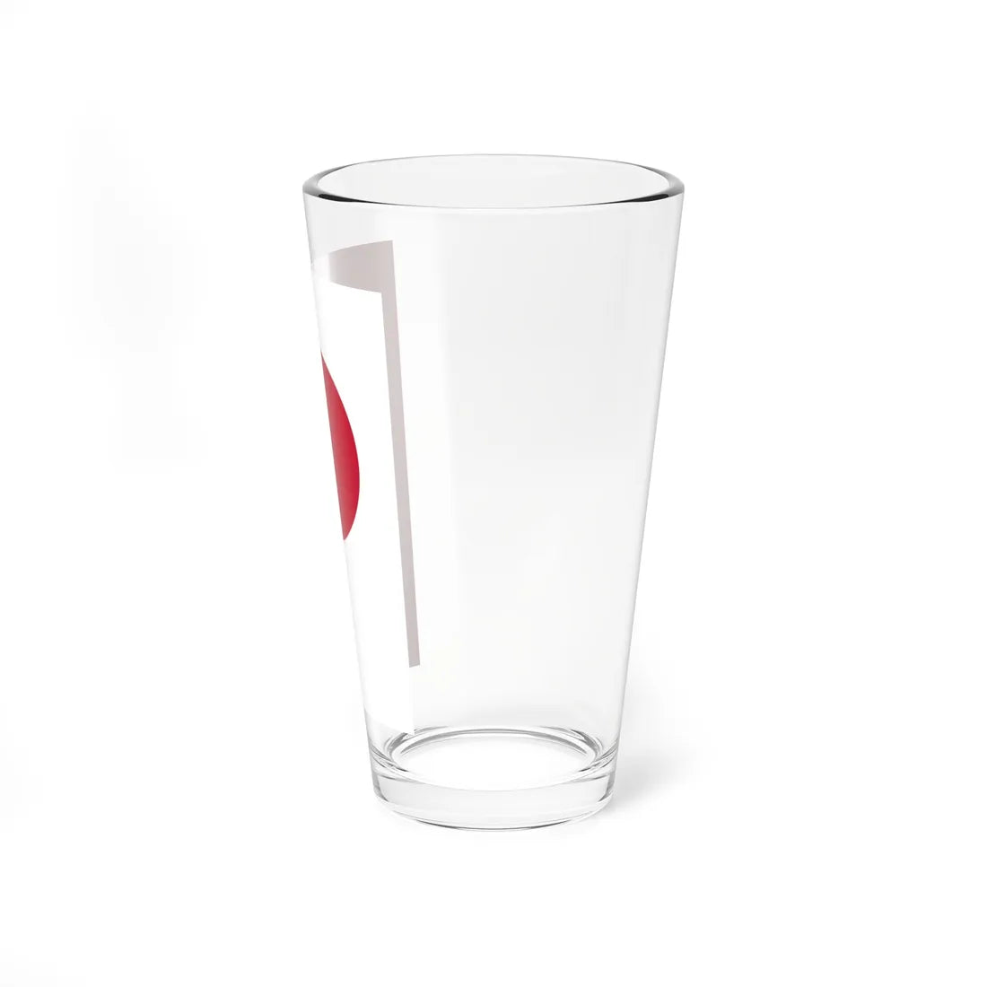 Flag of Greenland vertical Pint Glass 16oz - Go Mug Yourself