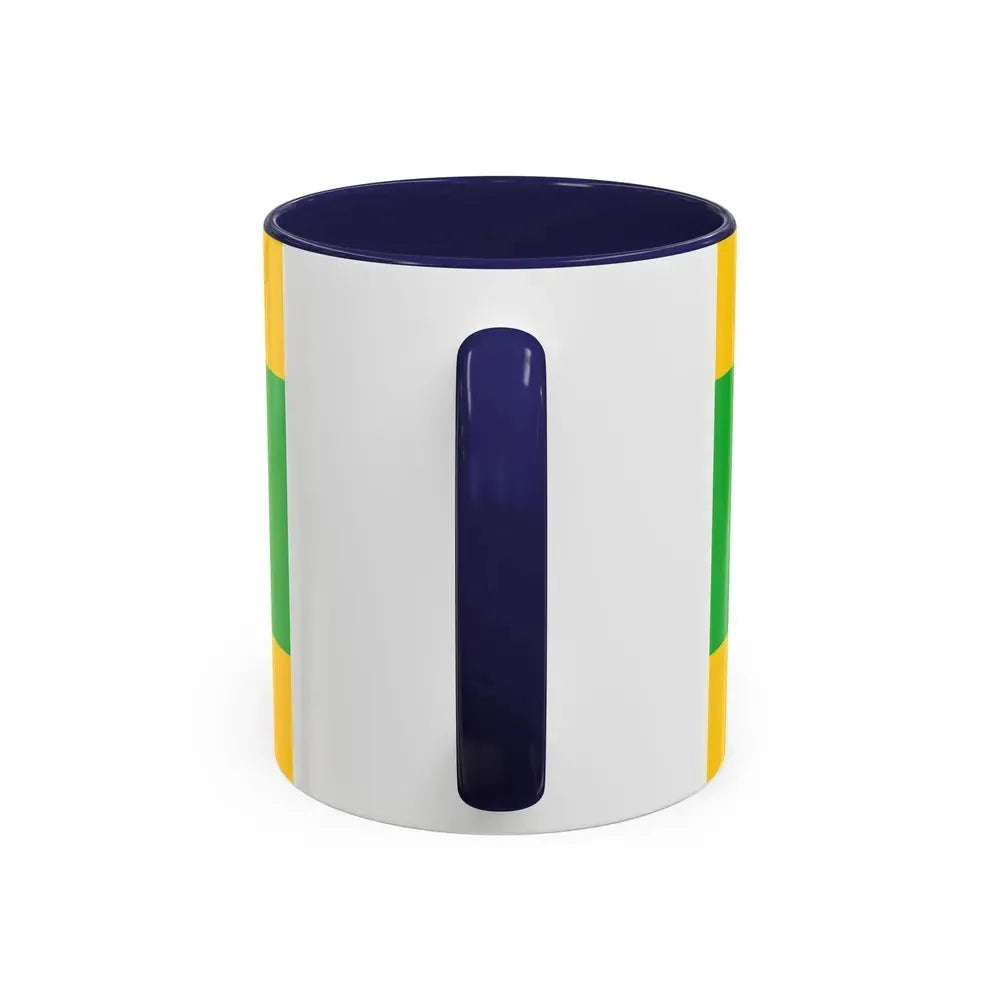 Flag of Greiz Germany - Accent Coffee Mug - Go Mug Yourself
